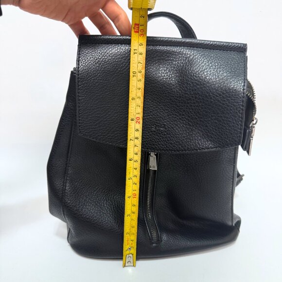 S-Q Chloe Convertible Black Backpack made with Vegan Leather – NWT - Picture 5 of 15